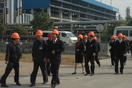 集團公司組團赴九江石化考察學(xué)習(xí)